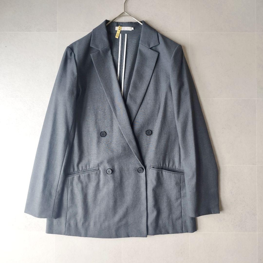 未使用✨️近年 ICB LooseWeave ダブルブレスト リネンジャケット