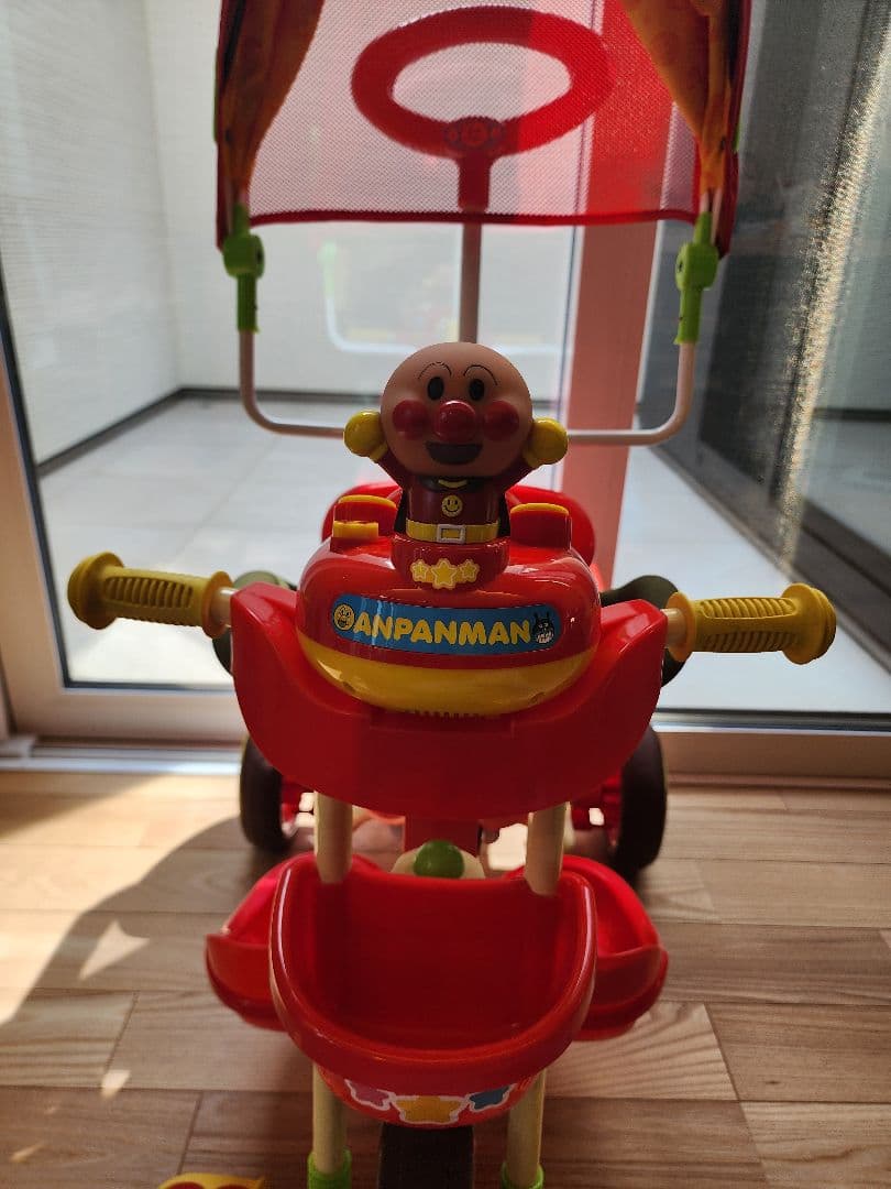 アンパンマン三輪車 デラックス2