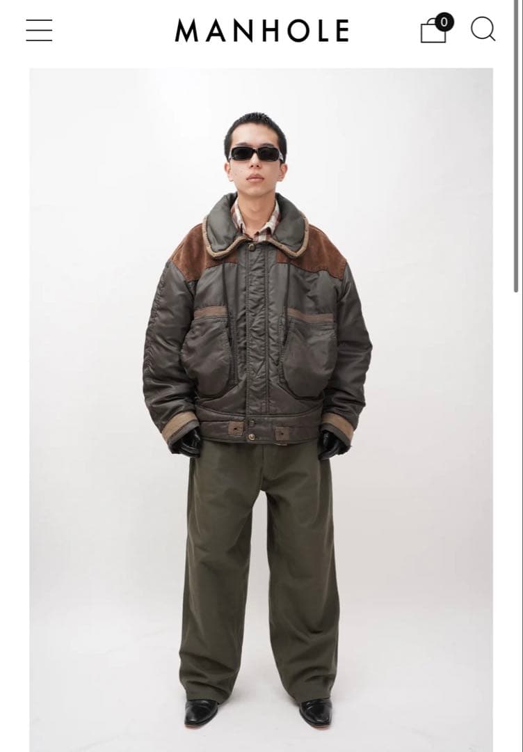 ジャケット・アウター 90s ARMANI JEANS Military Design Blouson