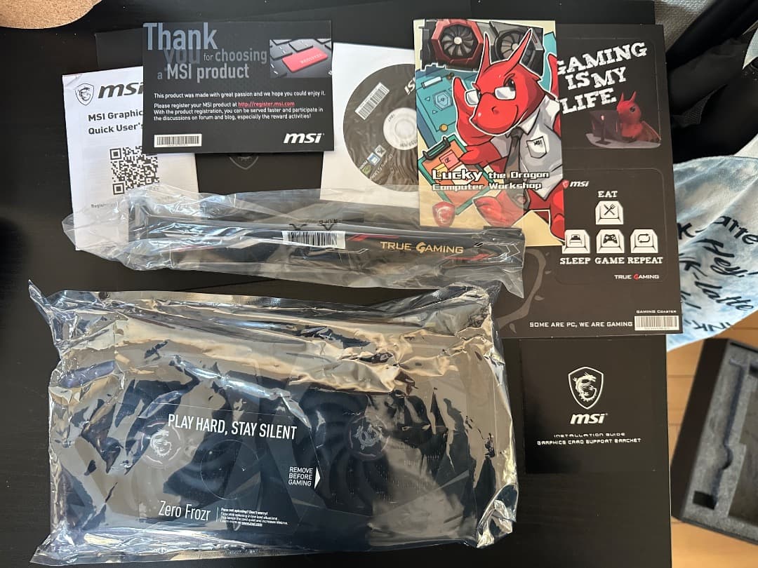【Drails】MSI GeForce RTX2070 GAMING 8G