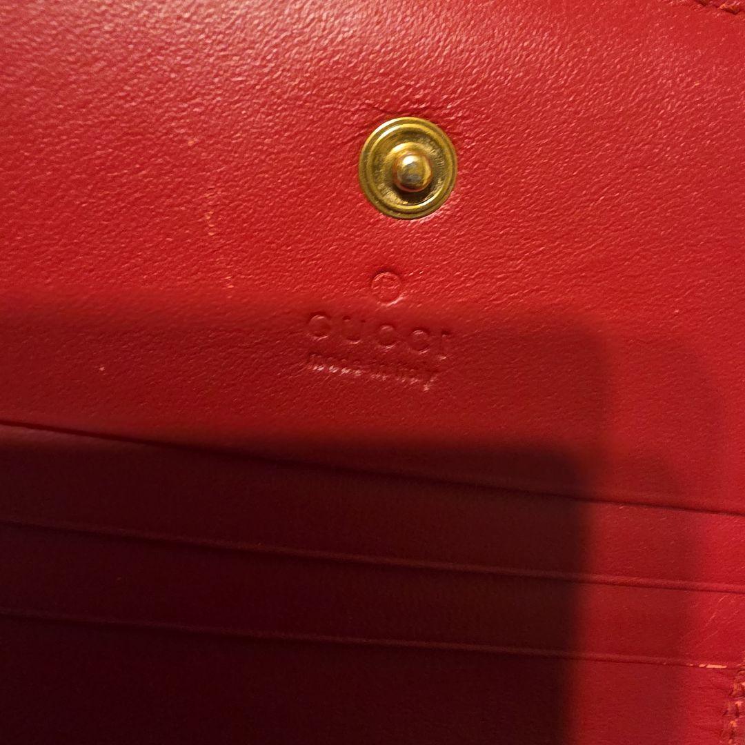 GUCCI チェリー装飾 折り財布