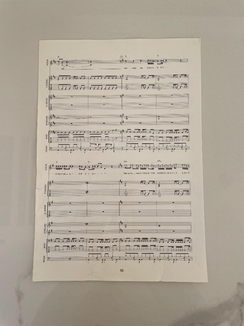 BS グローブ/ベストコレクション (BAND SCORE)＃globe