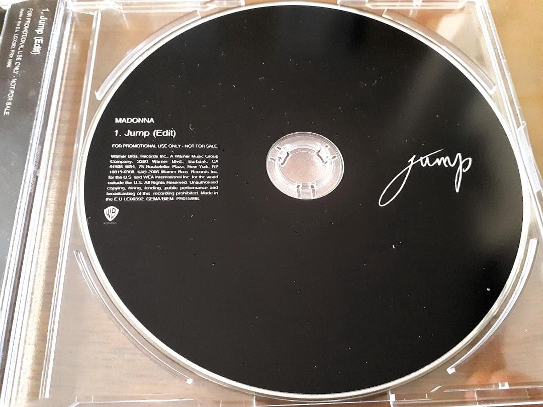 マドンナ　Jump (Radio Edit)　貴重盤 CD シングル