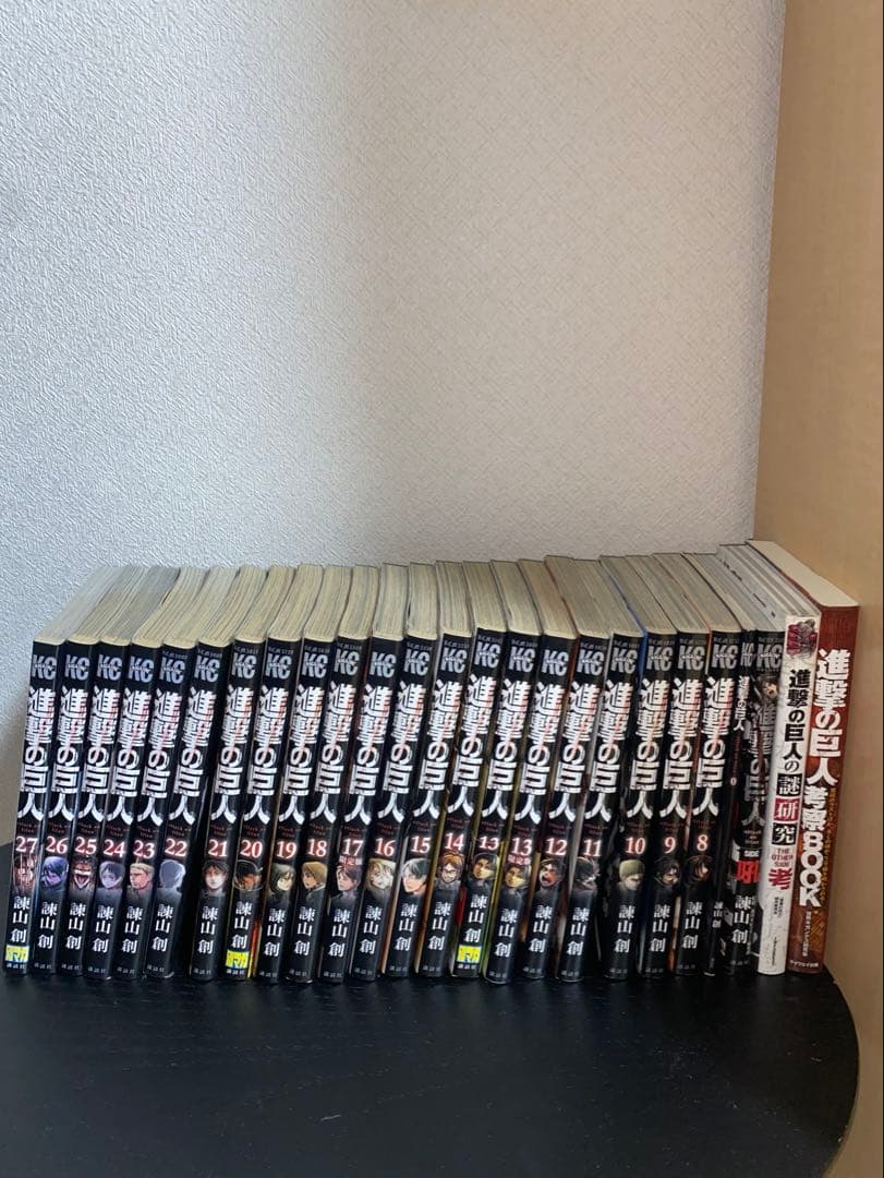 漫画　まとめ売り　進撃の巨人　フェアリーテイル　マギ　七つの大罪　東京グールRe