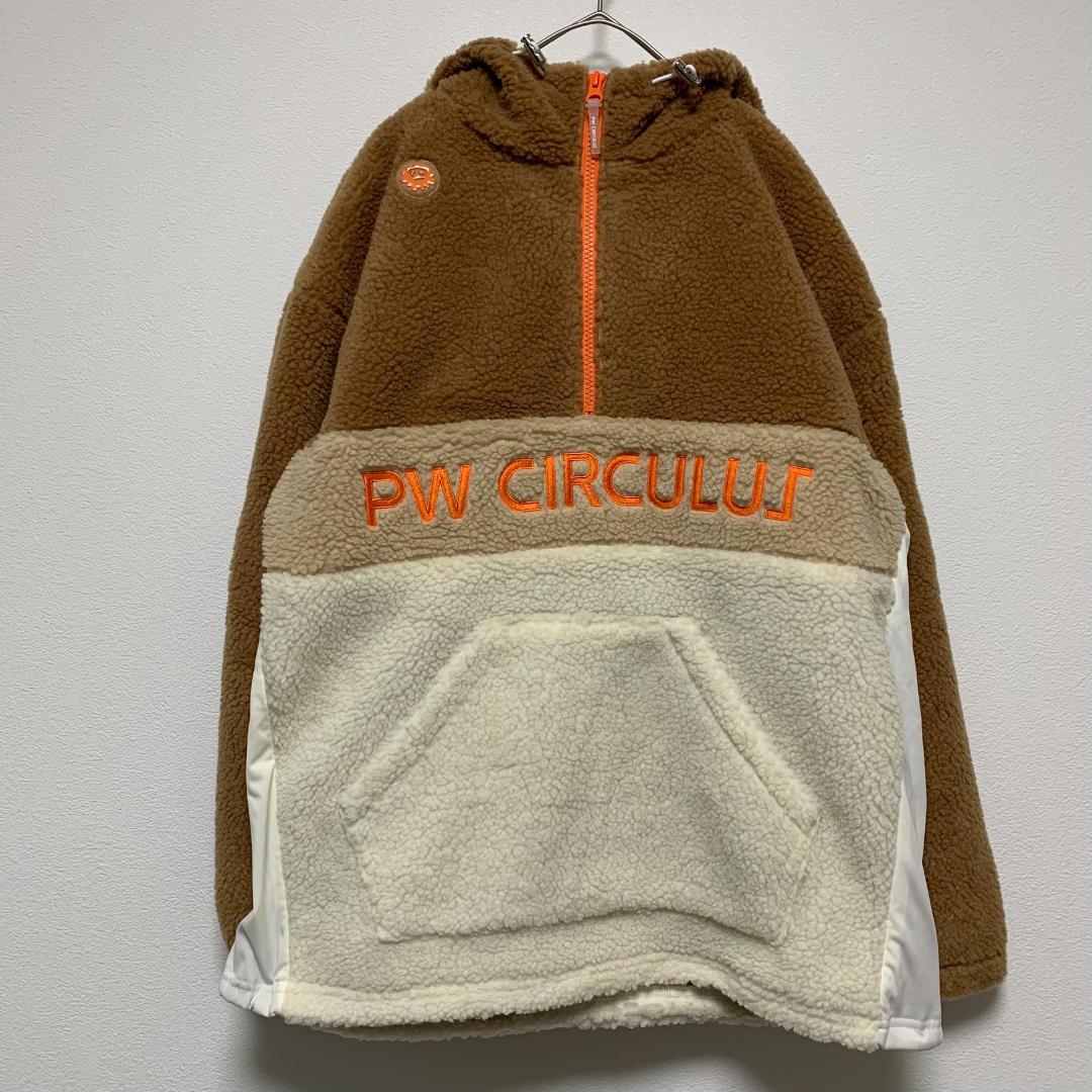 PW CIRCULUS ピーダブリューサーキュラス ボア ハーフジップフーデッド
