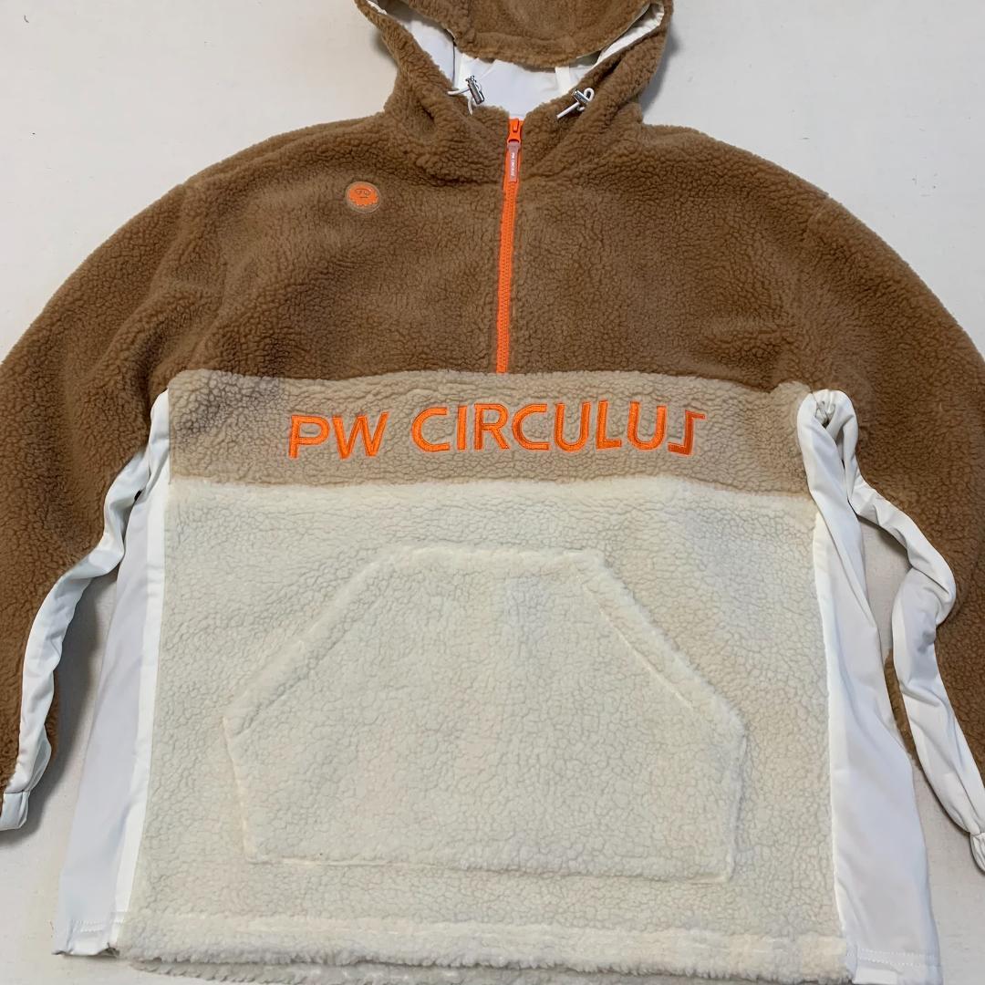 PW CIRCULUS ピーダブリューサーキュラス ボア ハーフジップフーデッド