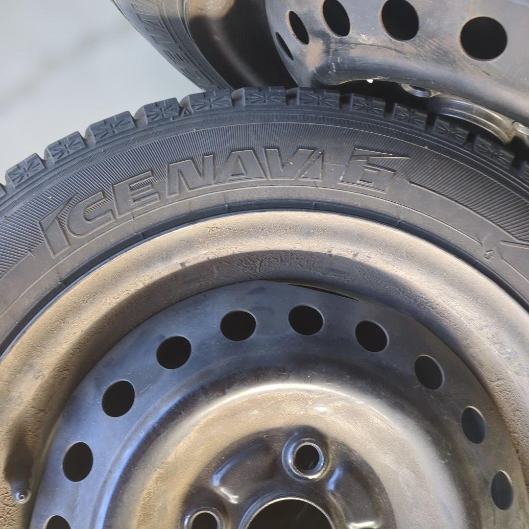 Goodyear スタッドレスタイヤ 155/65R14 4本セット