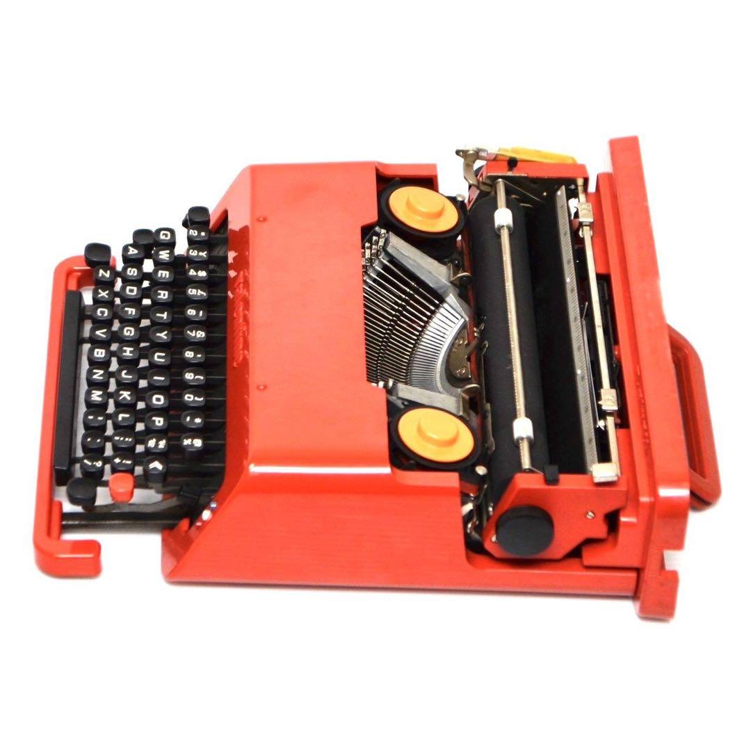 限定品 オリベッティ タイプライター バレンタイン 赤いバケツ Olivetti