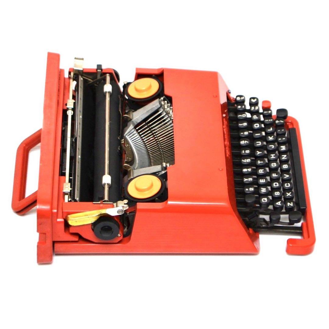 限定品 オリベッティ タイプライター バレンタイン 赤いバケツ Olivetti
