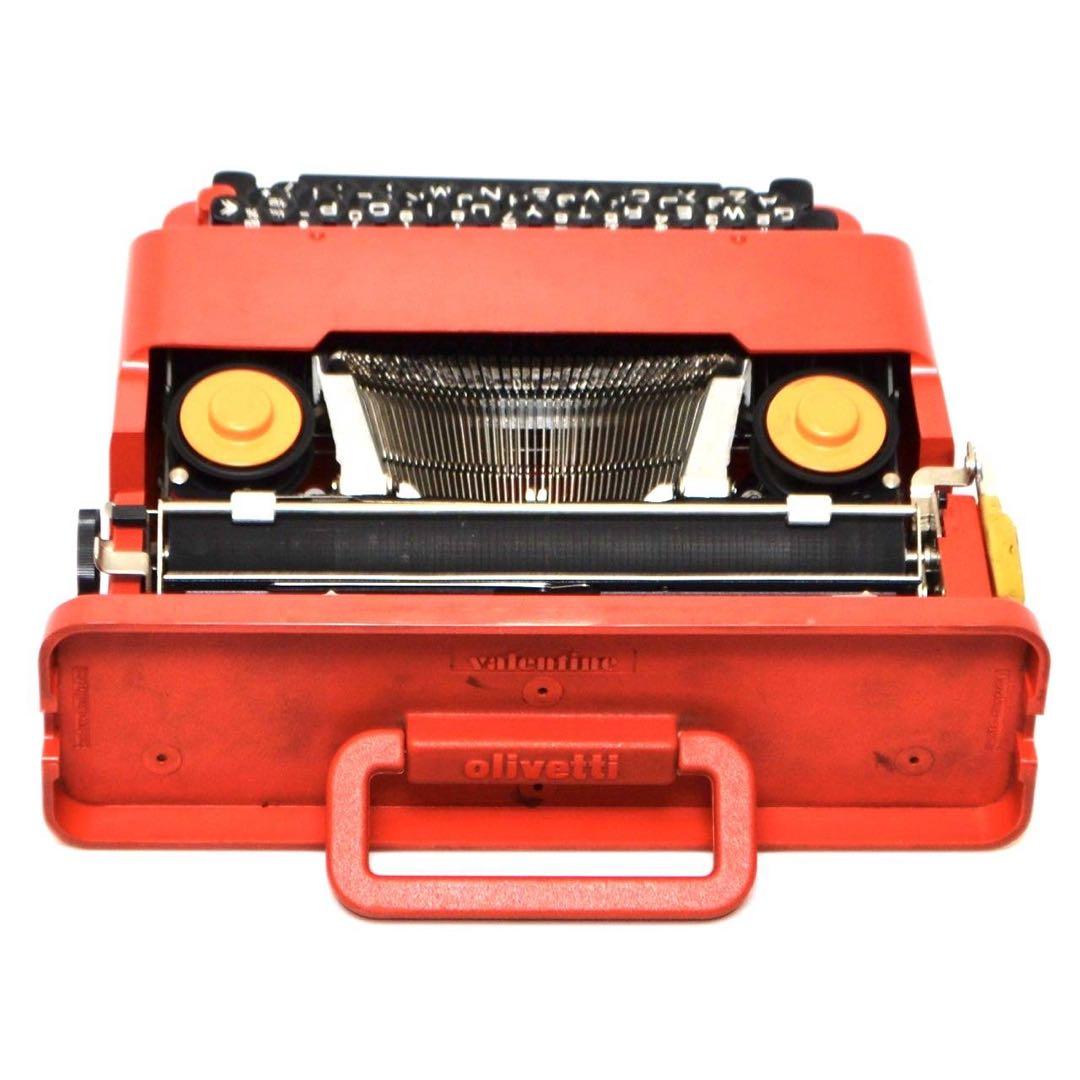 限定品 オリベッティ タイプライター バレンタイン 赤いバケツ Olivetti