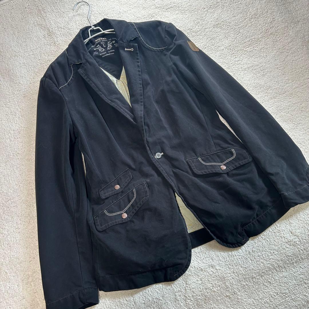 DIESEL ディーゼル　テーラドジャケット　コットンジャケット　L