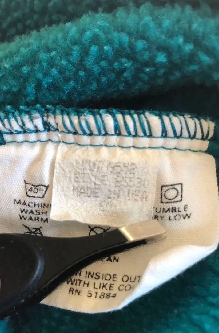 美品‼️patagonia シンチラフリース スナップT 90's初期