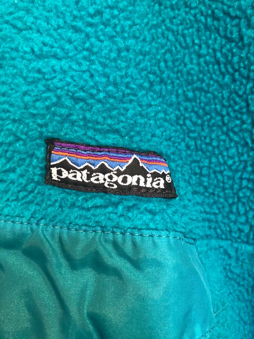 美品‼️patagonia シンチラフリース スナップT 90's初期