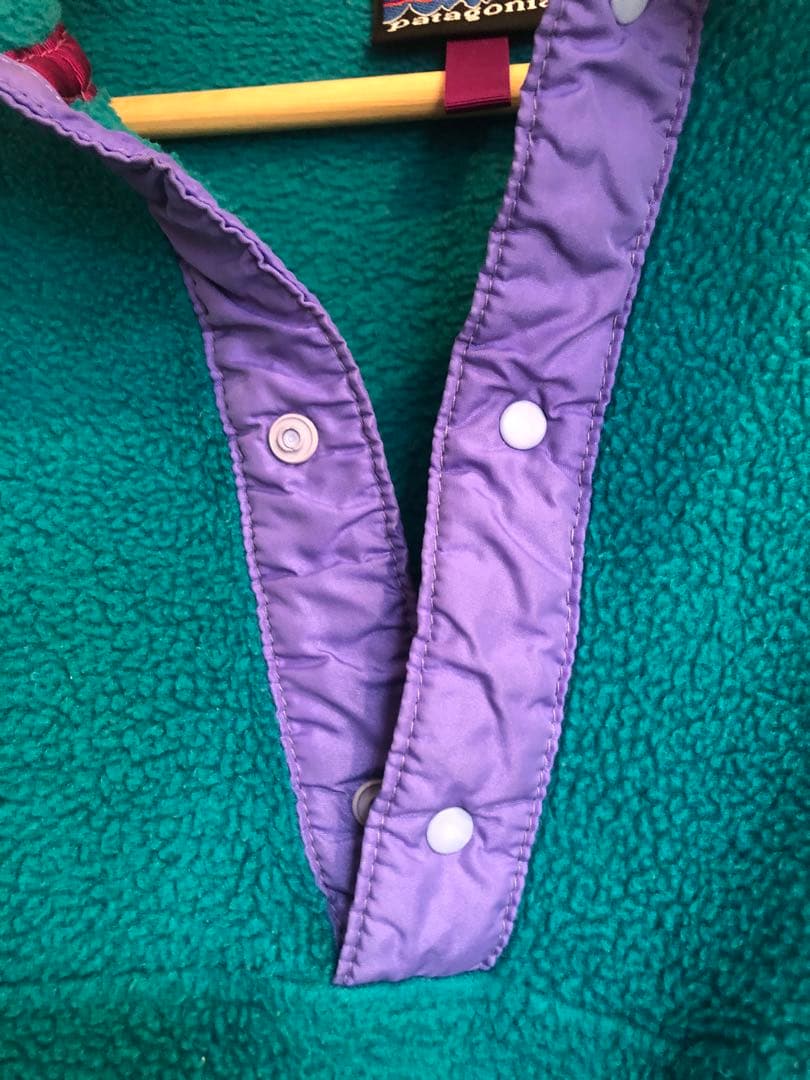 美品‼️patagonia シンチラフリース スナップT 90's初期
