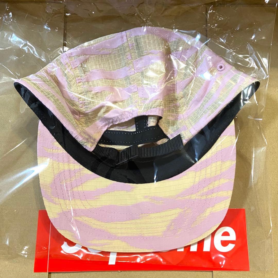 【新品】 Supreme Tiger Camo Ripstop Camp Cap