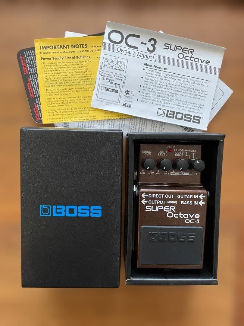 【美品】BOSS OC-3 Super Octave 元箱付
