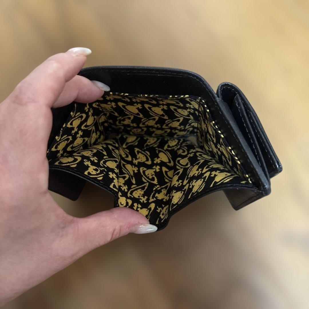 最終値下げ！Vivienne Westwood ブラック 三つ折り財布