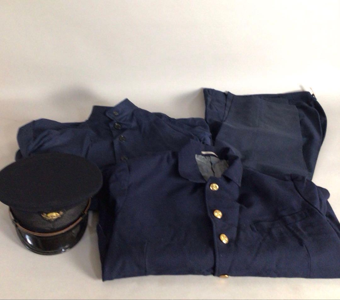 No5655 昭和時代　旧国鉄制服(夏冬服) まとめて9枚　制服セット　送料無料