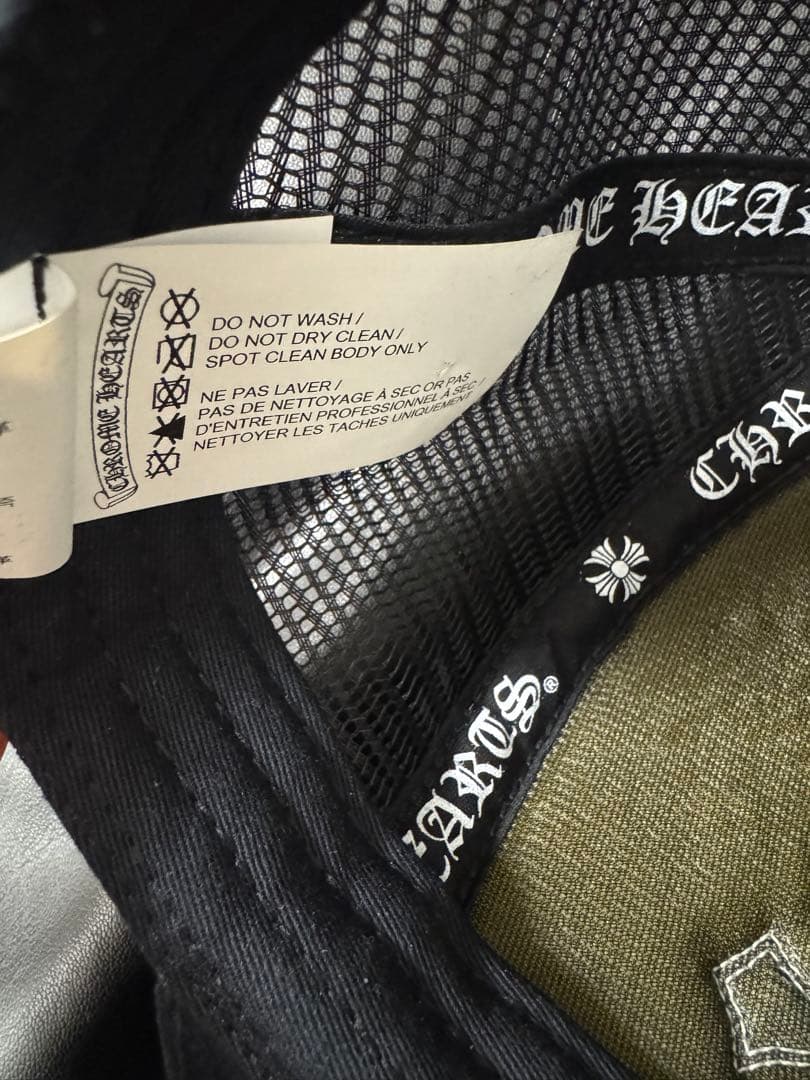 帽子 CHROMEHEARTS TripleCrossPatch Cap