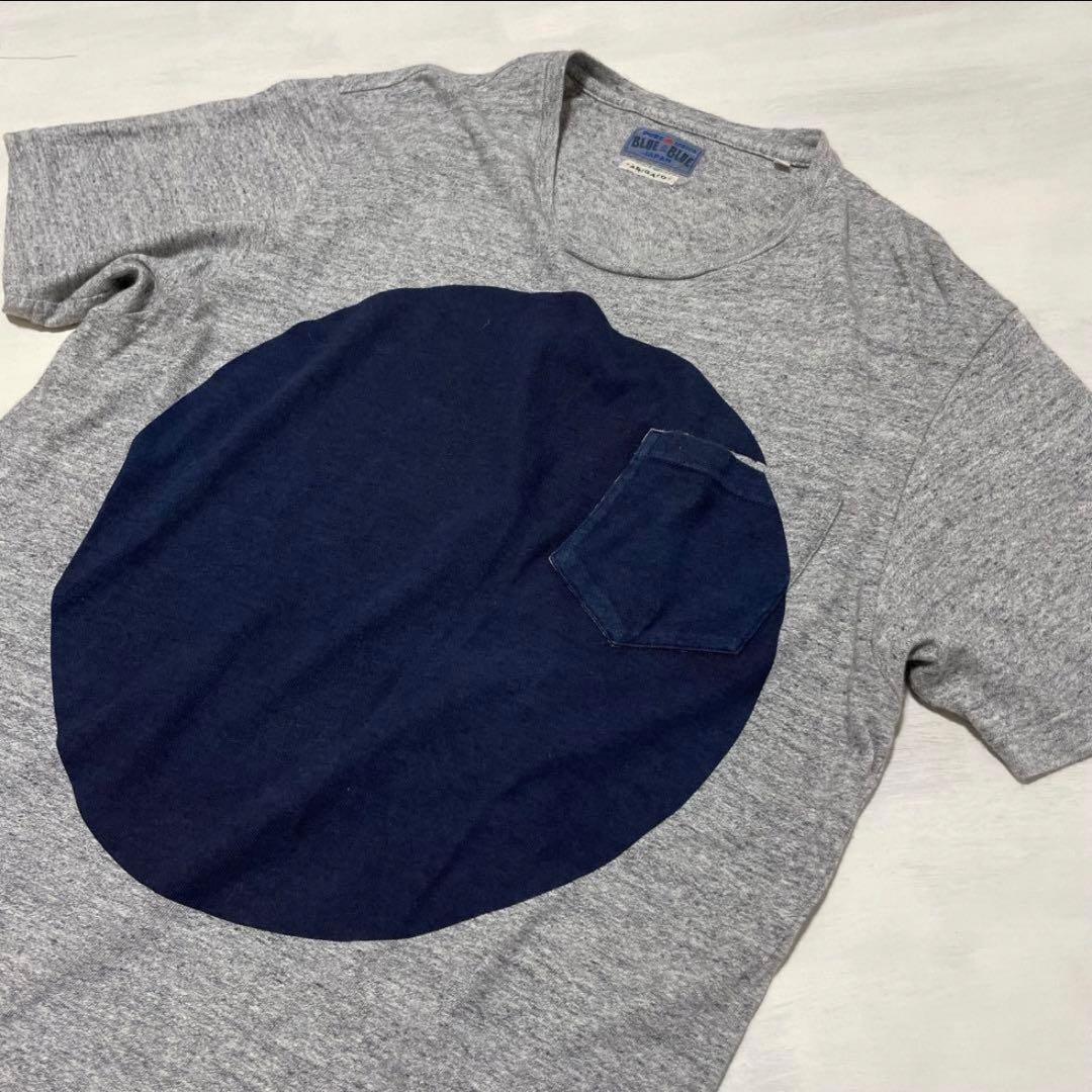 完売品 BLUE BLUE ムライトテンジクオオマル　Tシャツ XL 日本製