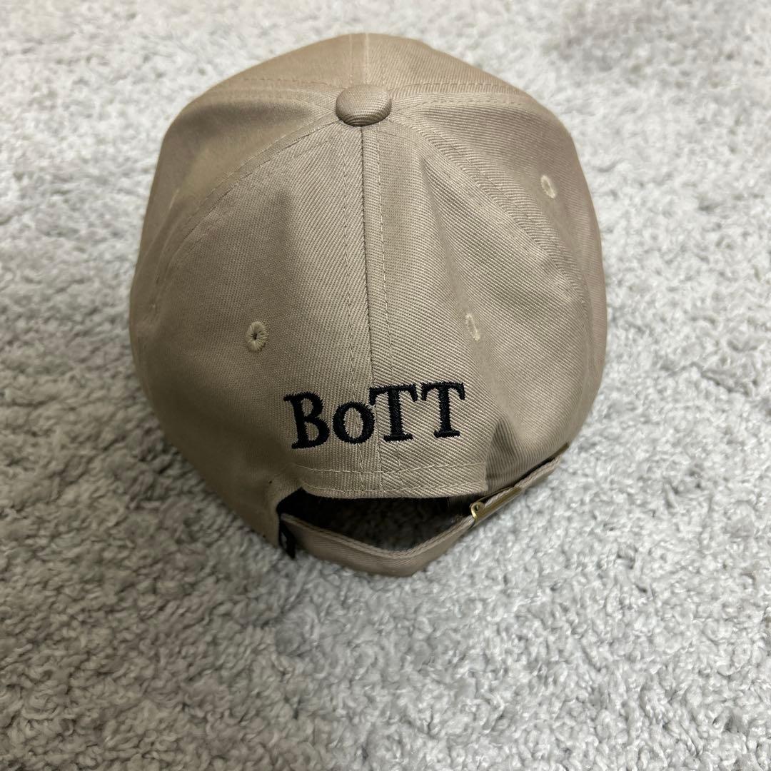 BoTT ベージュキャップ スケルトンデザイン