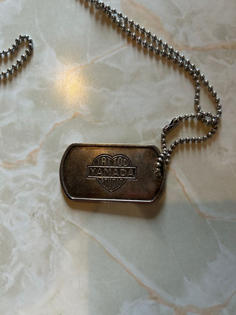 tattoo studio yamada DOG TAG 山田蓮 ドックタグ