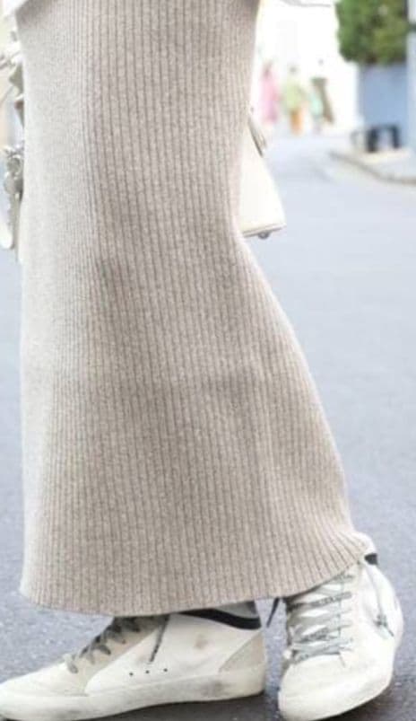 試着のみ★ドゥーズィエムクラスEVERYDAY I LIKE. リブスカート