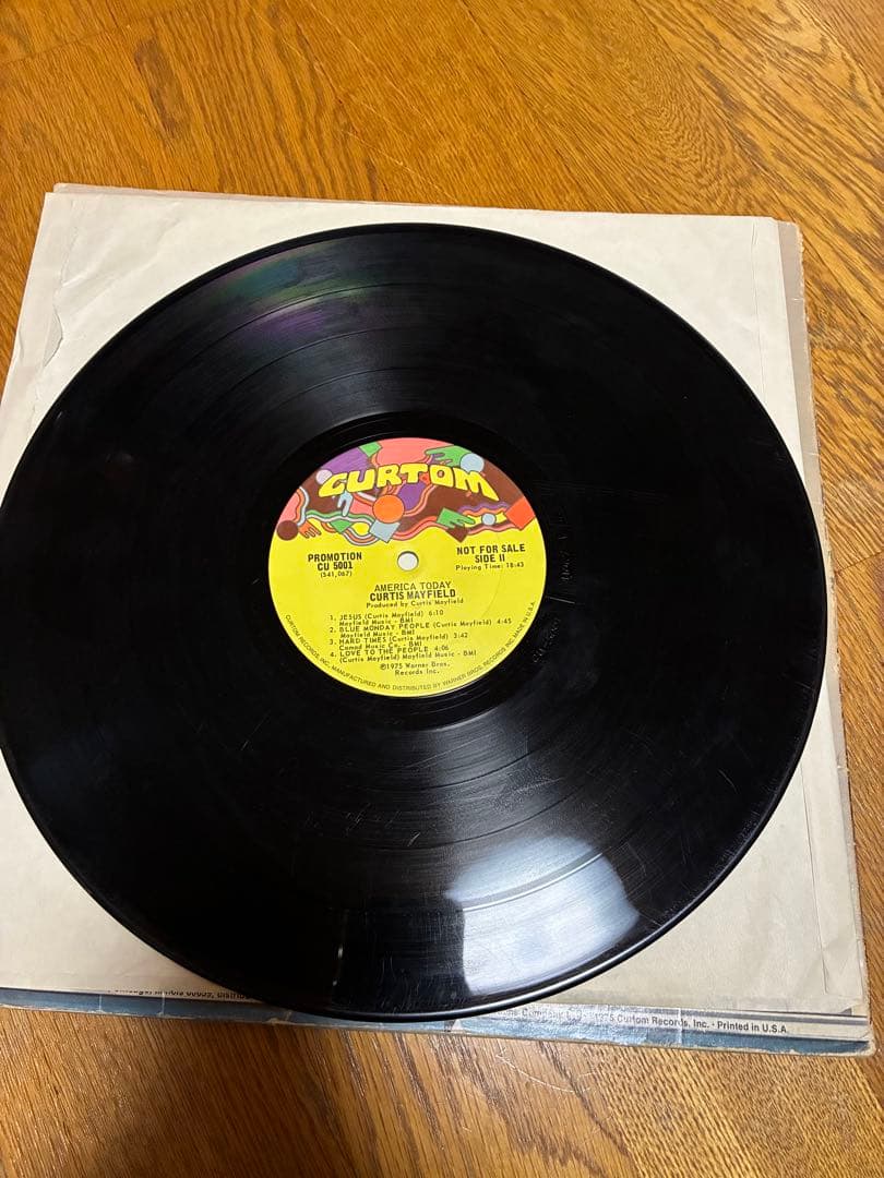 Curtis Mayfield America Today USオリジナル