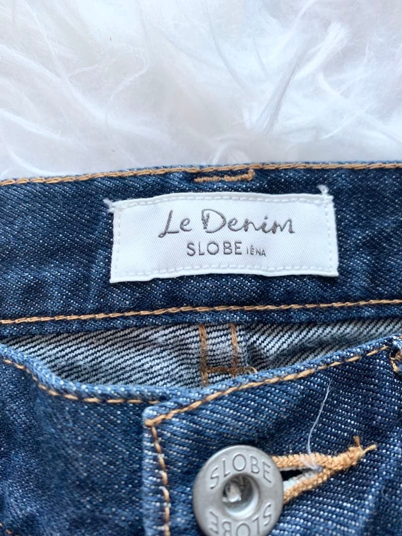 SLOBE IENA LE DENIM ストレートデニムパンツ　定価11000円