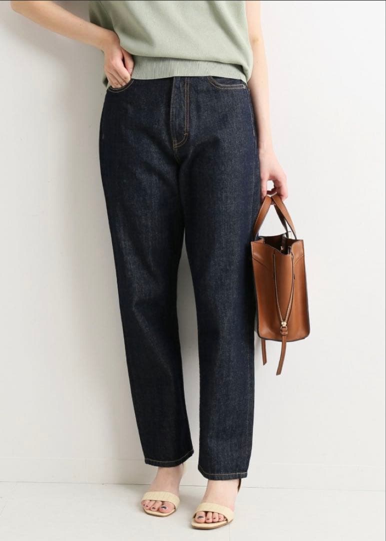 SLOBE IENA LE DENIM ストレートデニムパンツ　定価11000円