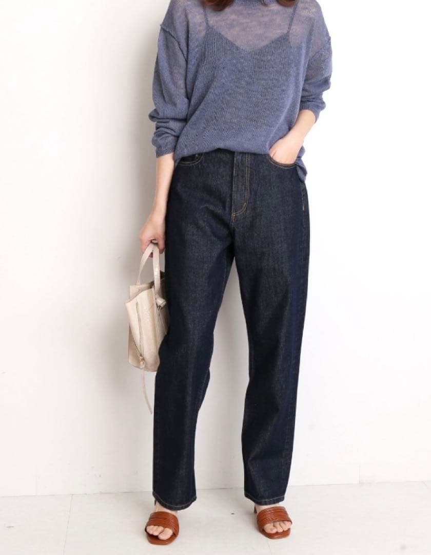 SLOBE IENA LE DENIM ストレートデニムパンツ　定価11000円