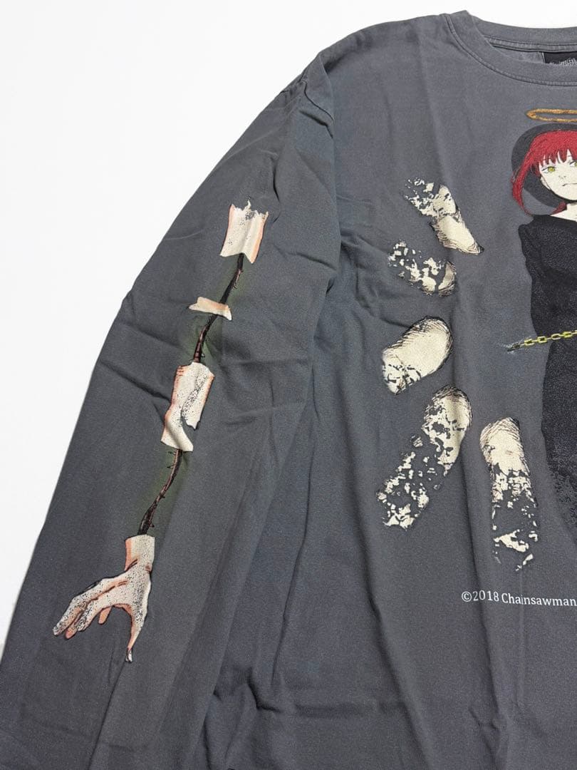 生産数3枚超希少 チェンソーマン ロンT マキマ 闇の悪魔 アニメTシャツ レゼ