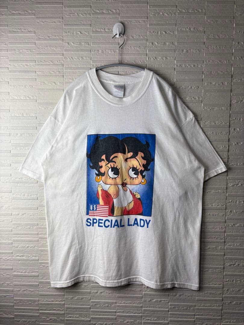90s betty boop ベティちゃん ポロスポーツ　ヴィンテージTシャツ