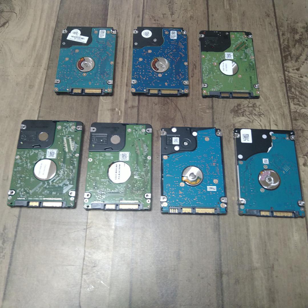 ◆大容量/2.5インチHDD/SATA/FOMAT済/正常7台セット◆