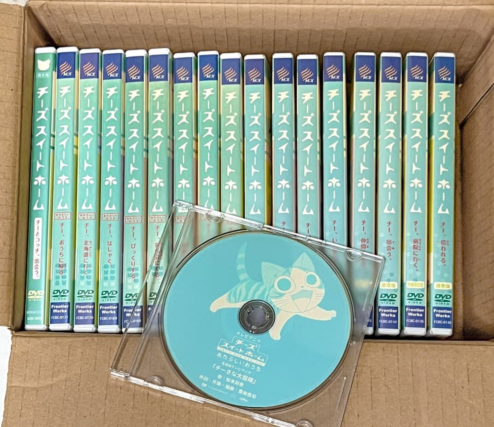 「チーズスイートホーム」第1+2期 全16巻「チーとコッチ出会う」全1巻+CD