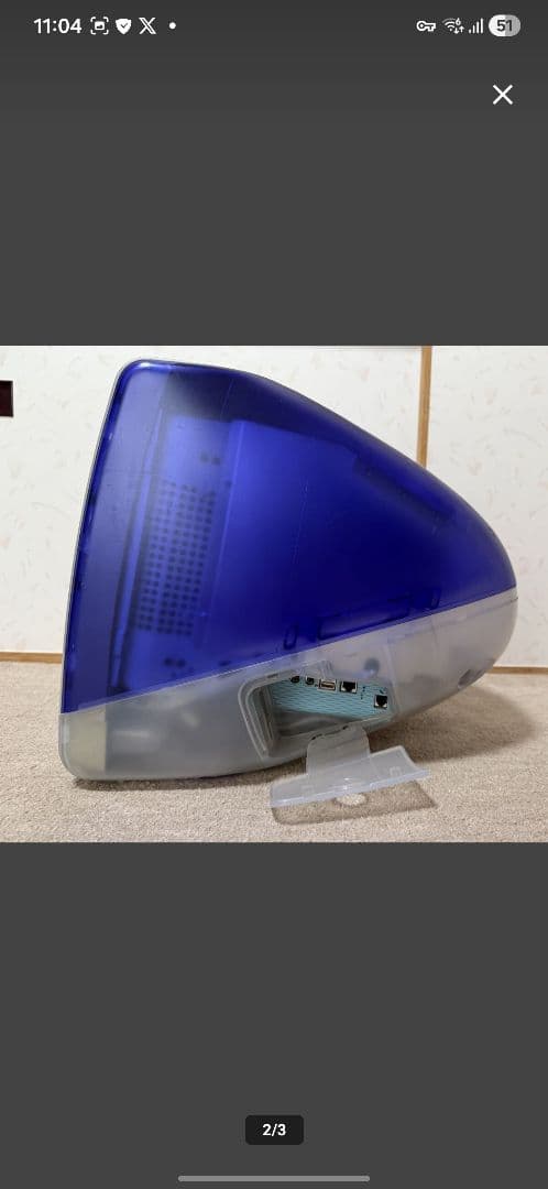 zom99　iMacG3 M5521 4k,XGA液晶モニター化　オーダー