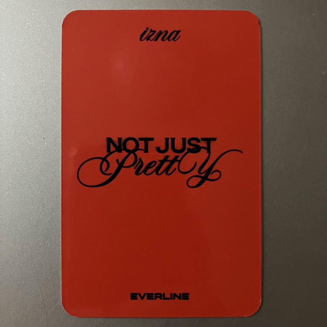 izna Not Just Pretty everline 予約特典　ジミン