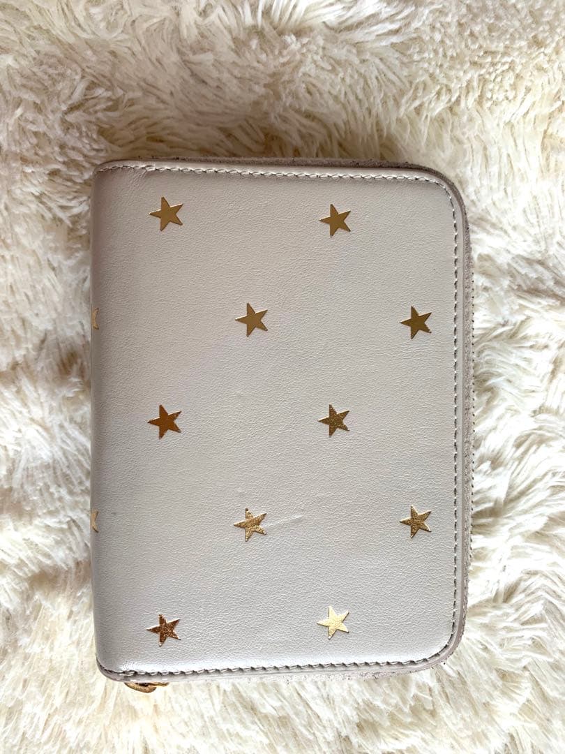 YSL 二つ折り財布　星柄　希少限定品