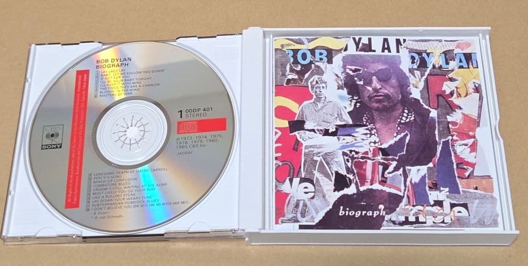 ボブ・ディラン バイオグラフ 3CD