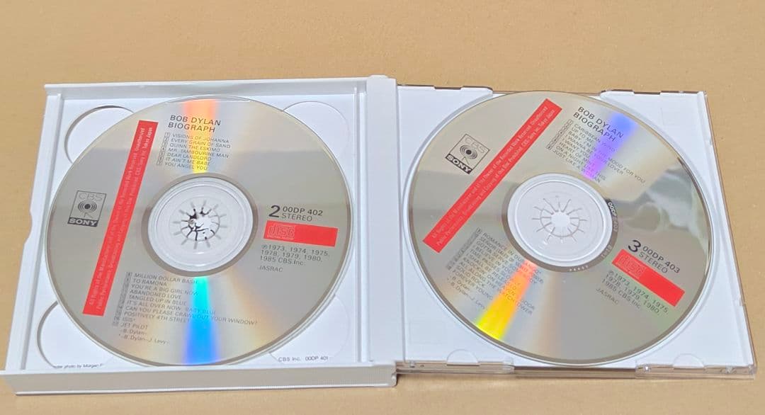 ボブ・ディラン バイオグラフ 3CD