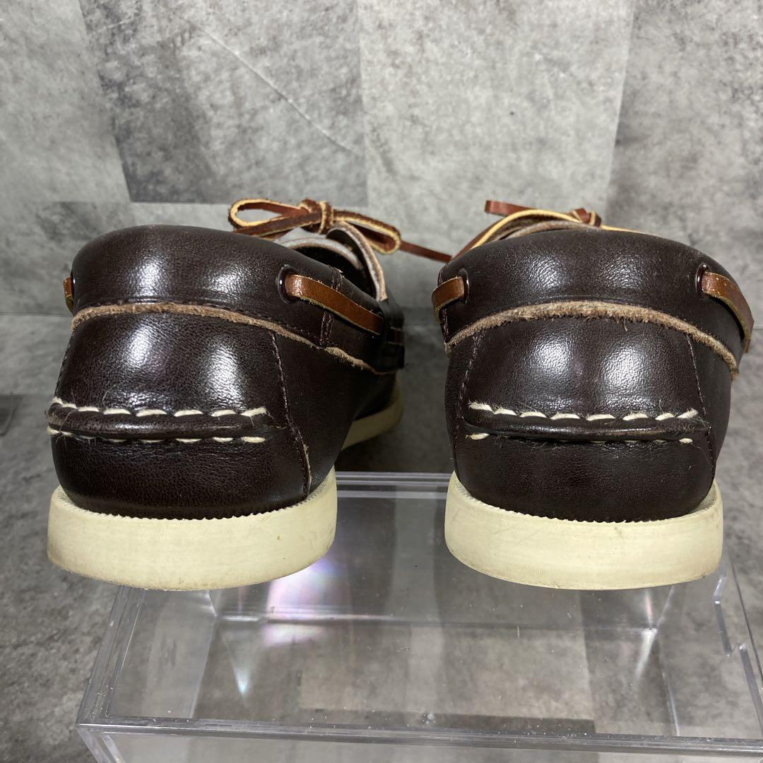 【良品】✨REGAL WEST COAST 本革　デッキシューズDBR 25cm