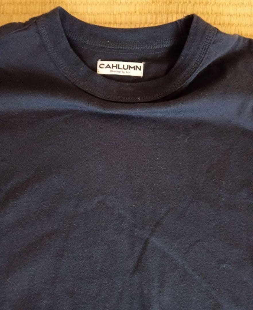 CAHLUMN ネイビー 半袖Tシャツ 2枚セット Lサイズ