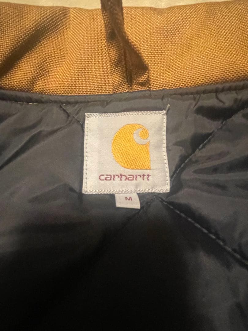 Carhartt ジャケット　ブラウン　未使用　キルティング　ダブルジップ