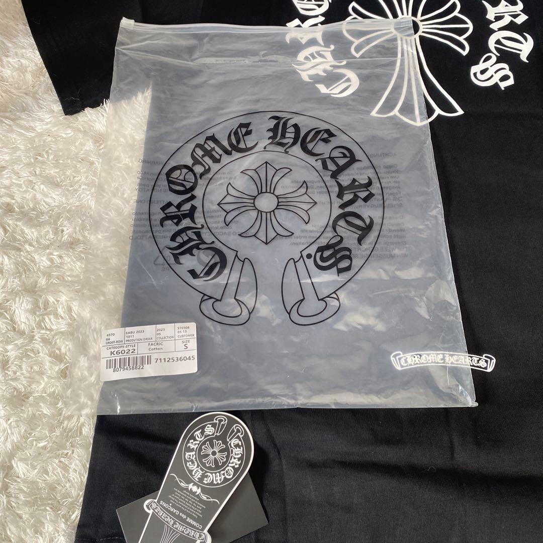 ［新品タグ袋付き］クロムハーツCHROME HEARTS Tシャツ Sサイズ
