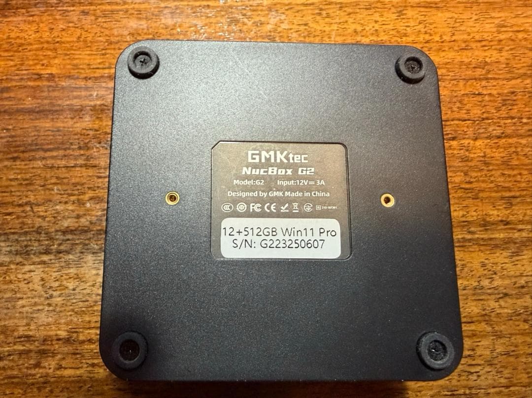 GMKtecミニpc N150 Windows 11 Pro 12GB+512G