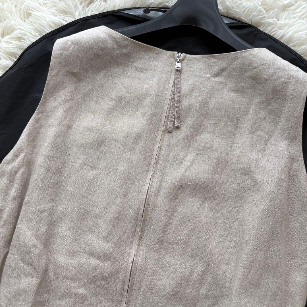 【美品】デイジーリン　フォクシー　リネン　ワンピース　バルーン 34555