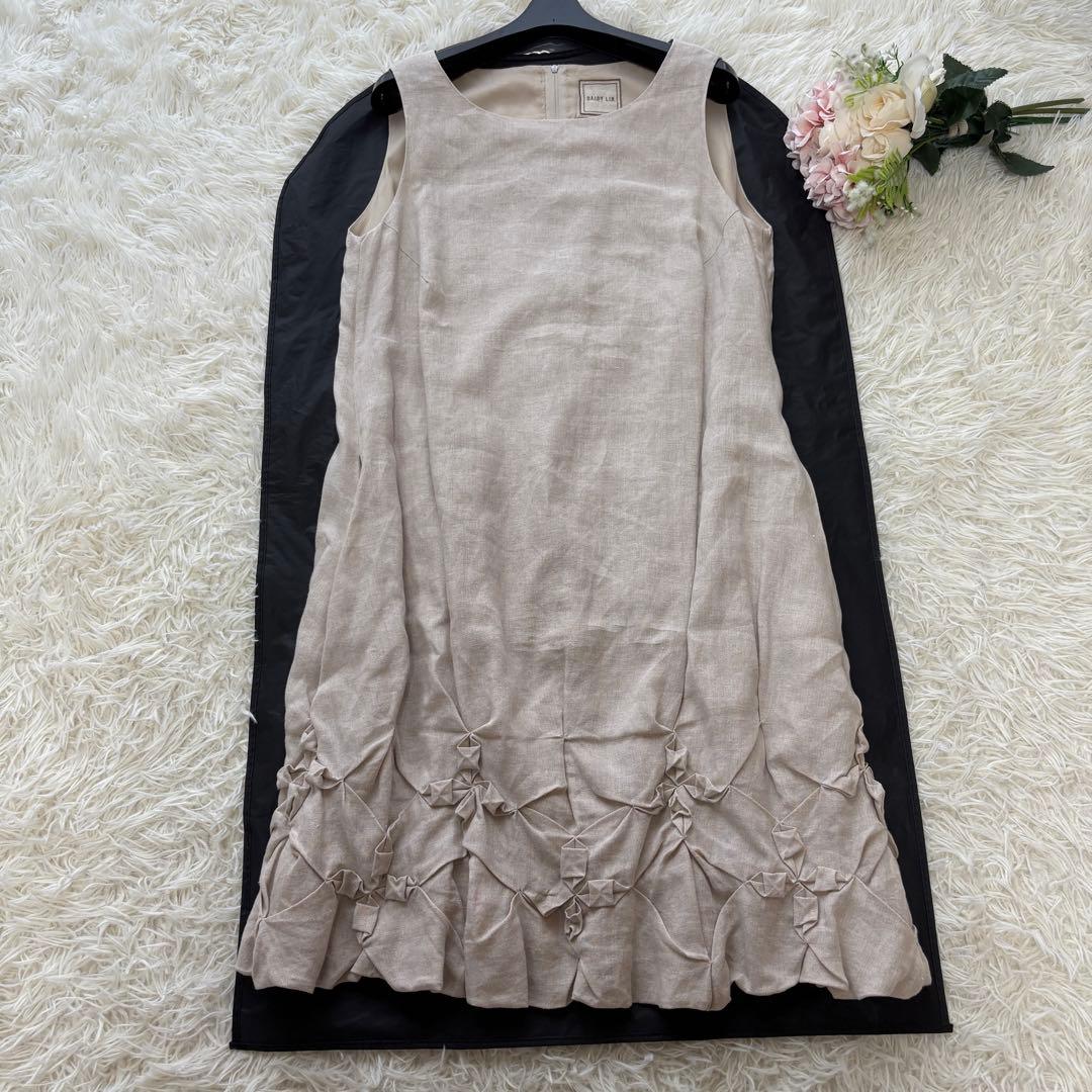 【美品】デイジーリン　フォクシー　リネン　ワンピース　バルーン 34555