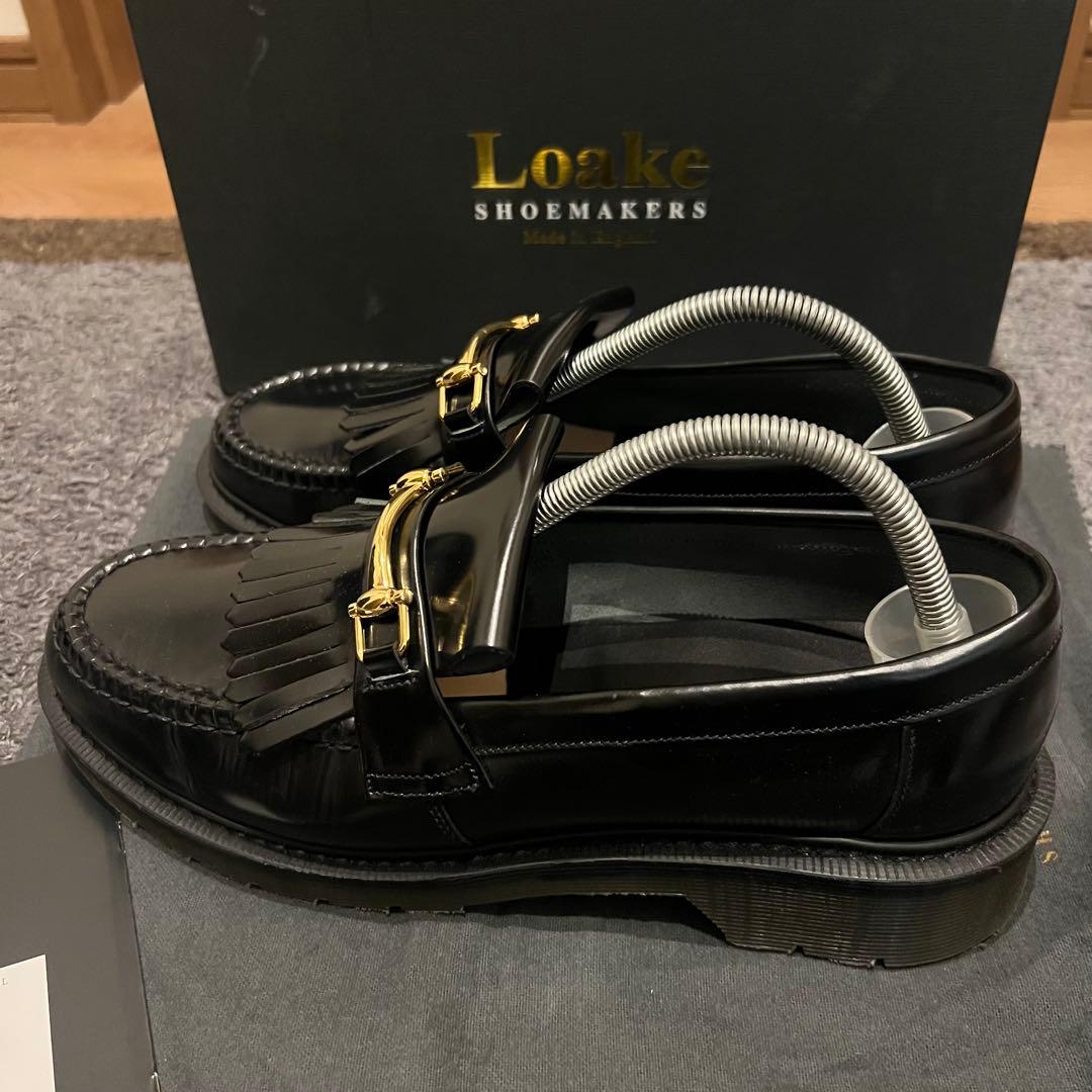 ◉新品箱付　Loake (ローク) ドクターマーチン　英国製　キルトローファー