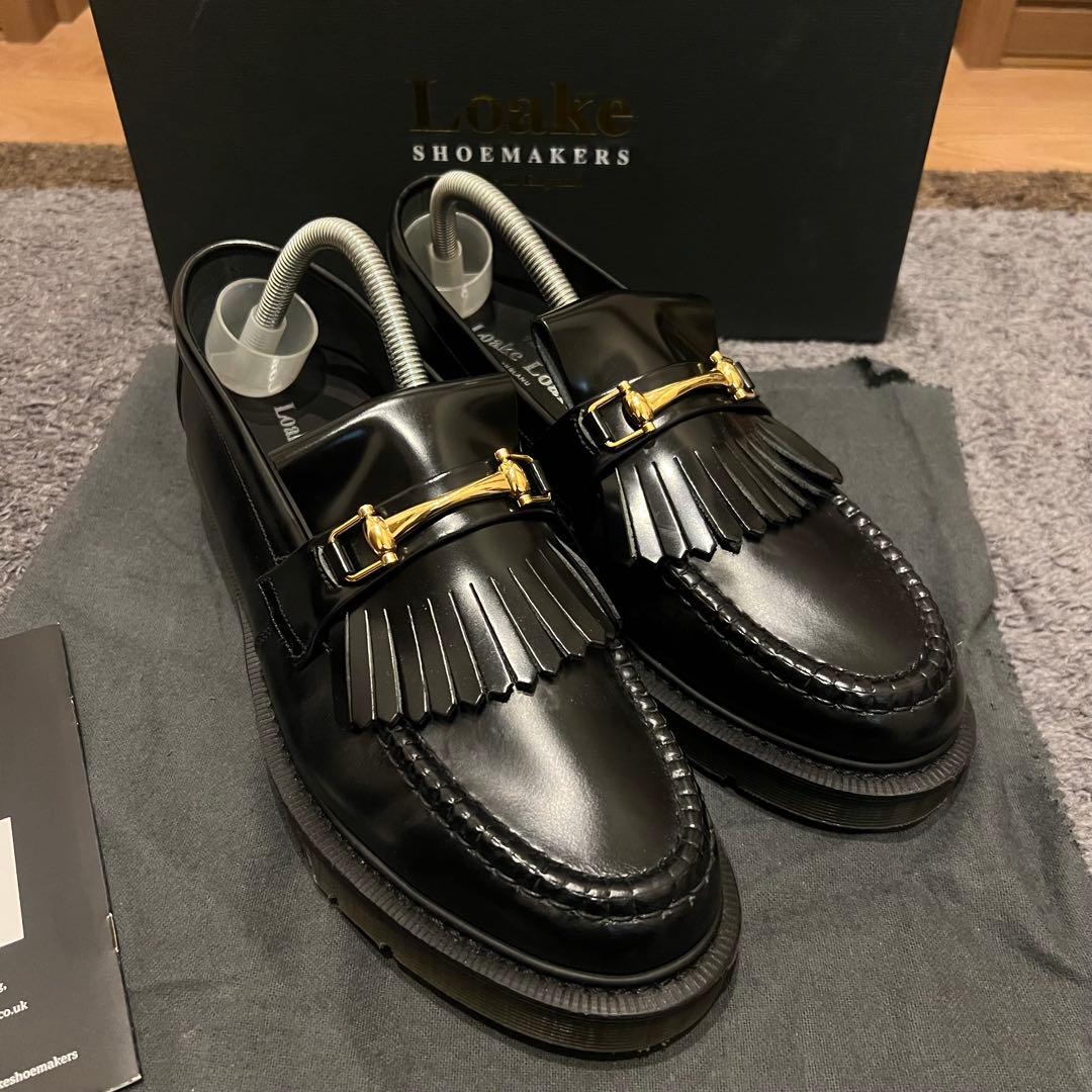◉新品箱付　Loake (ローク) ドクターマーチン　英国製　キルトローファー