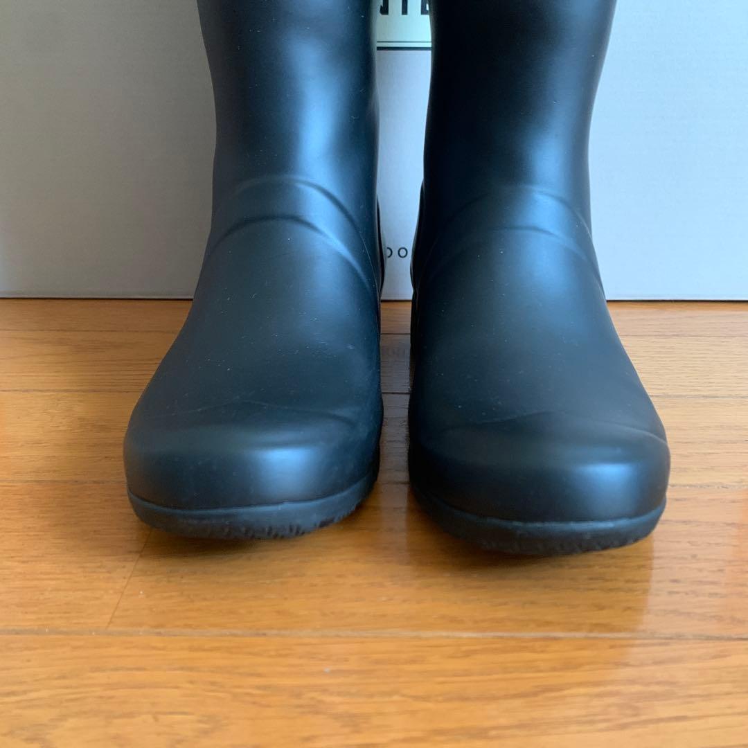 【美品】HUNTER ハンター レインブーツ 長靴 黒 UK3 / EU36